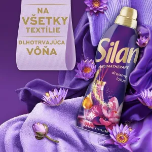 Silan Aromatherapy Dreamy Lotus koncentrovaný avivážny prostriedok na textílie 62 praní 1364 ml