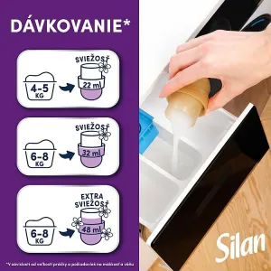 Silan Aromatherapy Dreamy Lotus koncentrovaný avivážny prostriedok na textílie 62 praní 1364 ml