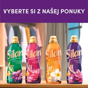 Silan Aromatherapy Dreamy Lotus koncentrovaný avivážny prostriedok na textílie 62 praní 1364 ml