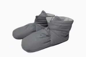 Priessnitz Zábalové bačkory pro děti a dospělé, šedé, vel. 38-41 cm