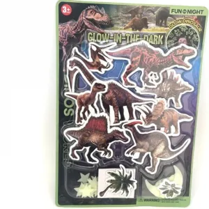 Dinosaury + hviezdičky svietiace v tme