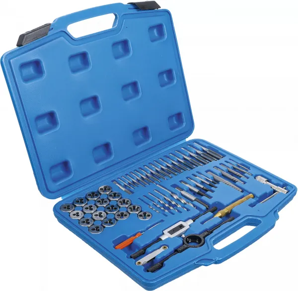 BGS Technics BGS závitorezná sada M3 – M12 (56 dielov)