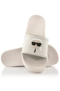 Šľapky Karl Lagerfeld Kondo Maxi Karl Nft Slide Off White Rubber