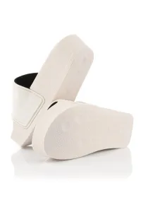Šľapky Karl Lagerfeld Kondo Maxi Karl Nft Slide Off White Rubber