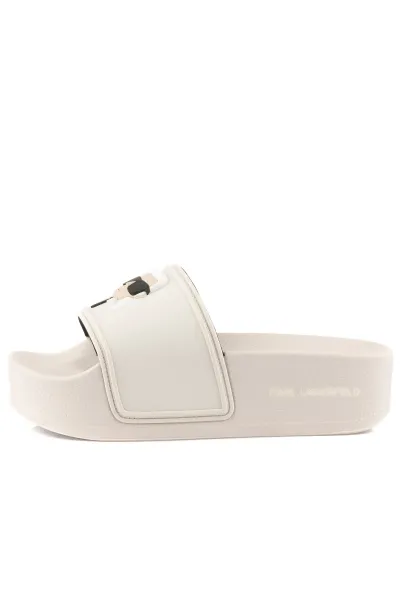 Šľapky Karl Lagerfeld Kondo Maxi Karl Nft Slide Off White Rubber