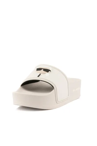 Šľapky Karl Lagerfeld Kondo Maxi Karl Nft Slide Off White Rubber