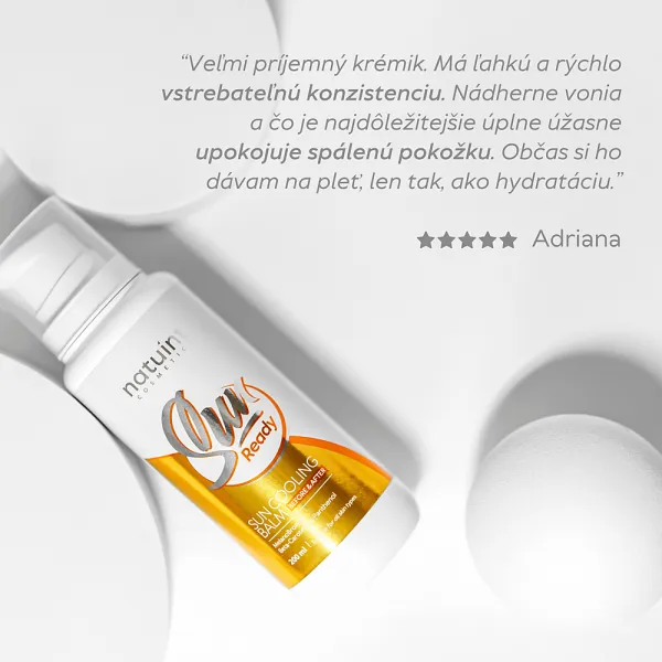 Natuint cosmetics - Svieži balzam pred a po opaľovaní