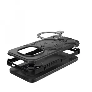 Tech-Protect Tactic Stand MagSafe kryt na Xiaomi Redmi Note 15 Pro 5G, čierny