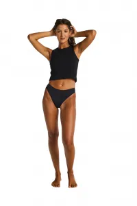 Menštruačné nohavičky Modibodi Seamfree Hi Waist Cheeky Moderate Black (MKMSHWCMB) M