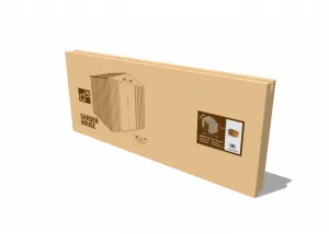 Záhradný domček GAH 529 - 277 X 191 cm, hnedý PE63900535