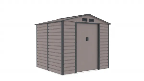 Záhradný domček G21 GAH 407 - 213 X 191 cm, sivý PE63900521