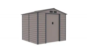 Záhradný domček G21 GAH 407 - 213 X 191 cm, sivý PE63900521
