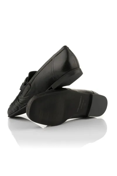 Mokasíny Karl Lagerfeld Eleia Brooch Loafer Black Lthr