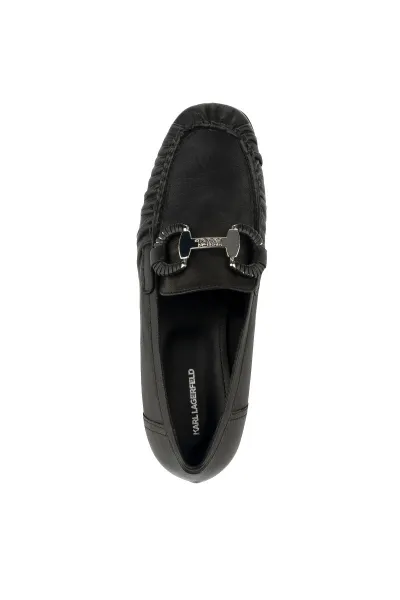 Mokasíny Karl Lagerfeld Eleia Brooch Loafer Black Lthr