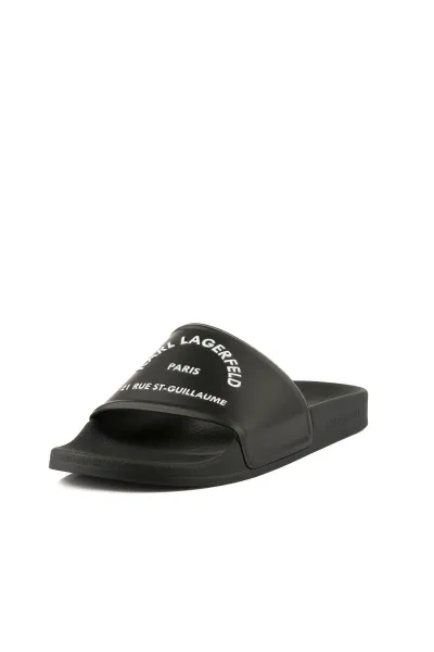 Šľapky Karl Lagerfeld Kondo Maison Karl Slide Black Rubber