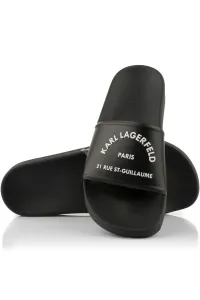 Šľapky Karl Lagerfeld Kondo Maison Karl Slide Black Rubber
