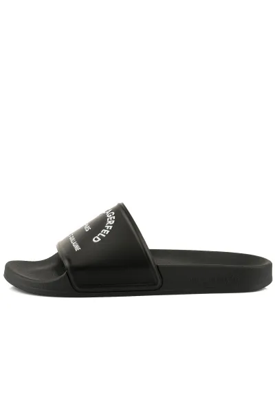 Šľapky Karl Lagerfeld Kondo Maison Karl Slide Black Rubber