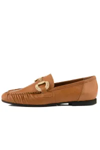 Mokasíny Karl Lagerfeld Eleia Brooch Loafer Tan Lthr