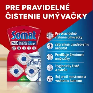 Somat Čistič umývačky riadu 5 x 19 g