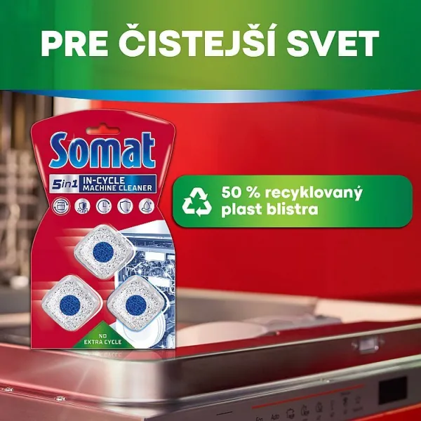 Somat Čistič umývačky riadu 5 x 19 g
