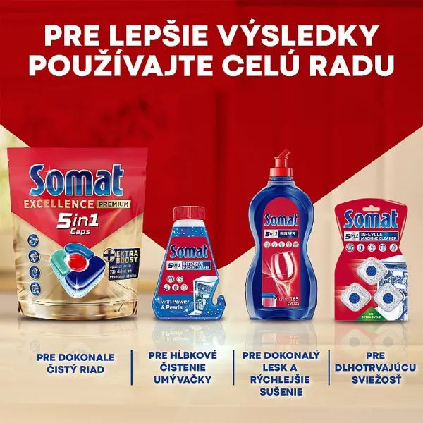 Somat Čistič umývačky riadu 5 x 19 g