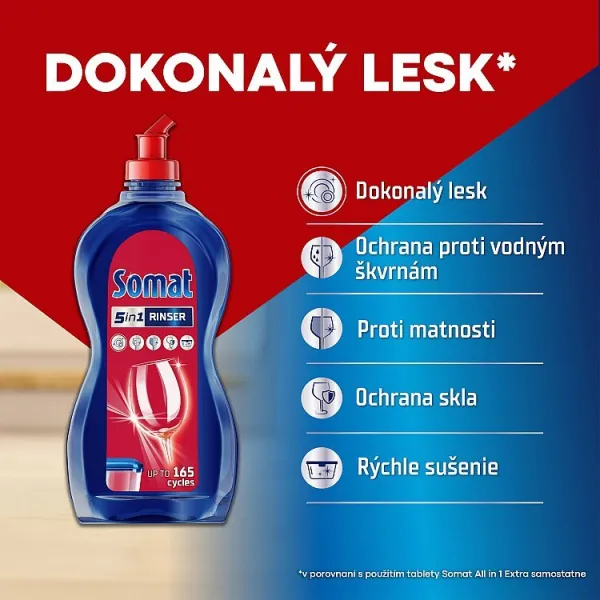 Somat Leštidlo do umývačky riadu 750 ml