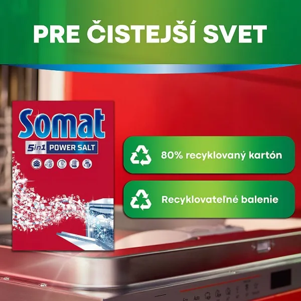 Somat Soľ do umývačky riadu 1,5 kg