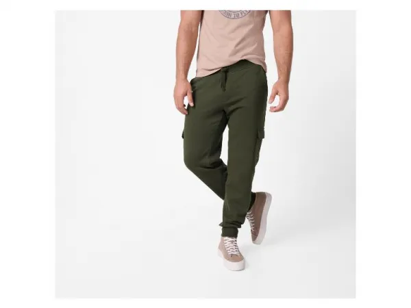 esmara Men Pánske tepláky (kaki, M (48/50))