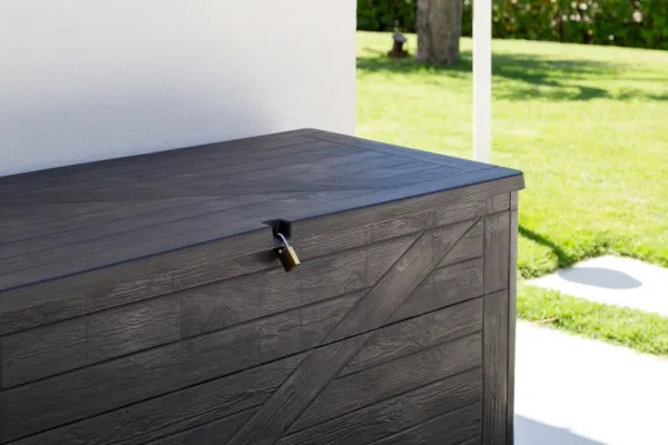 Záhradný úložný box WOOD 420 l Toomax