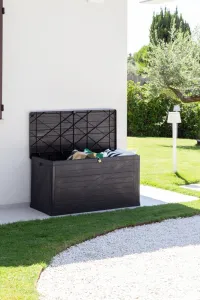 Záhradný úložný box WOOD 420 l Toomax