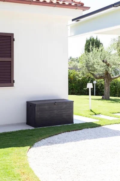 Záhradný úložný box WOOD 420 l Toomax