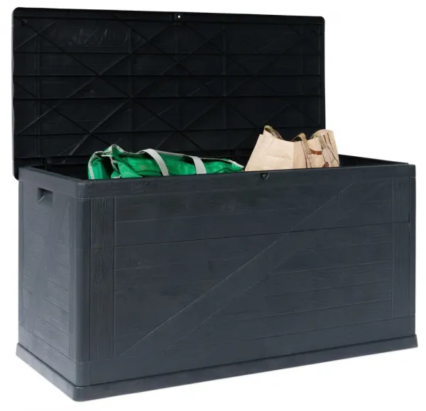 Záhradný úložný box WOOD 420 l Toomax
