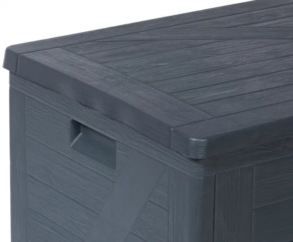 Záhradný úložný box WOOD 420 l Toomax