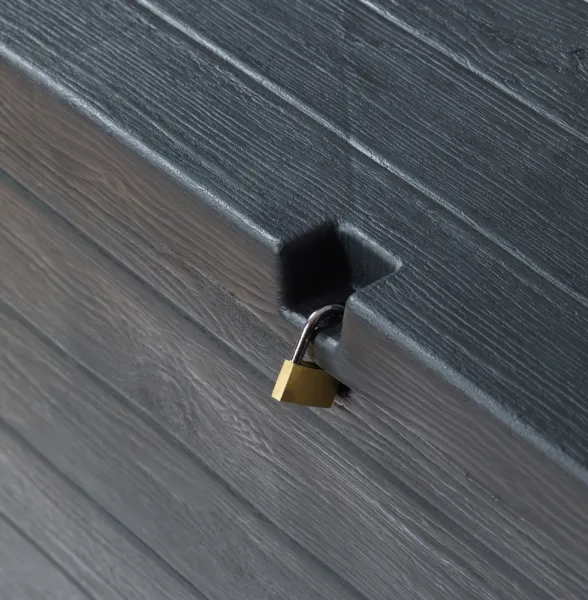 Záhradný úložný box WOOD 420 l Toomax