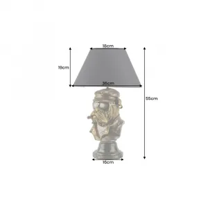 Stolová lampa REX Dekorhome
