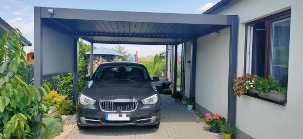 Bioklimatická pergola INTRO PLUS 4x3 m Rojaplast
