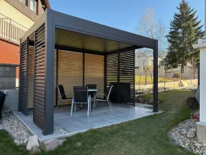 Bioklimatická pergola INTRO PLUS 4x3 m Rojaplast