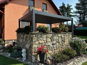 Bioklimatická pergola INTRO PLUS 4x3 m Rojaplast