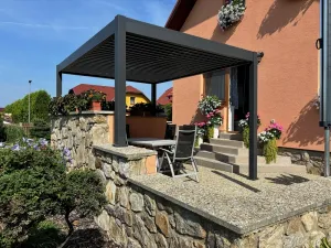 Bioklimatická pergola INTRO PLUS 4x3 m Rojaplast