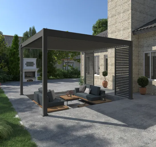 Bioklimatická pergola INTRO PLUS 4x3 m Rojaplast
