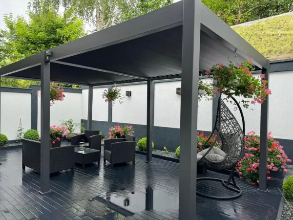 Bioklimatická pergola INTRO PLUS 6x3 m Rojaplast