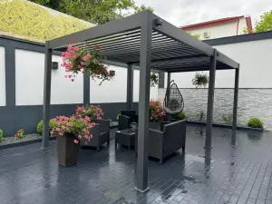 Bioklimatická pergola INTRO PLUS 6x3 m Rojaplast