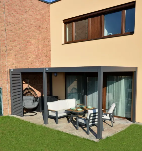 Bioklimatická pergola INTRO PLUS 6x3 m Rojaplast