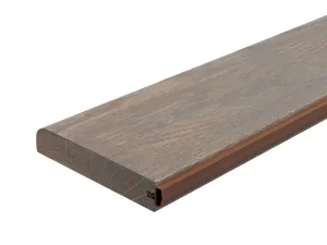 TD - DREVENÝ PRAH S TESNENÍM - DUB GRAFIT 130 cm, 16 cm