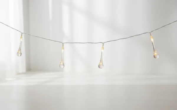 Mondex Vianočná LED svetelná girlanda Onyx teplá biela