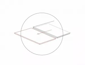 Signal Jídelní rozkládací stůl Infinity 160/240 cm keramika bílý mramor/měděný